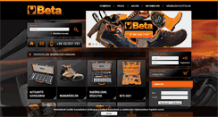 Desktop Screenshot of beta-szerszam.hu